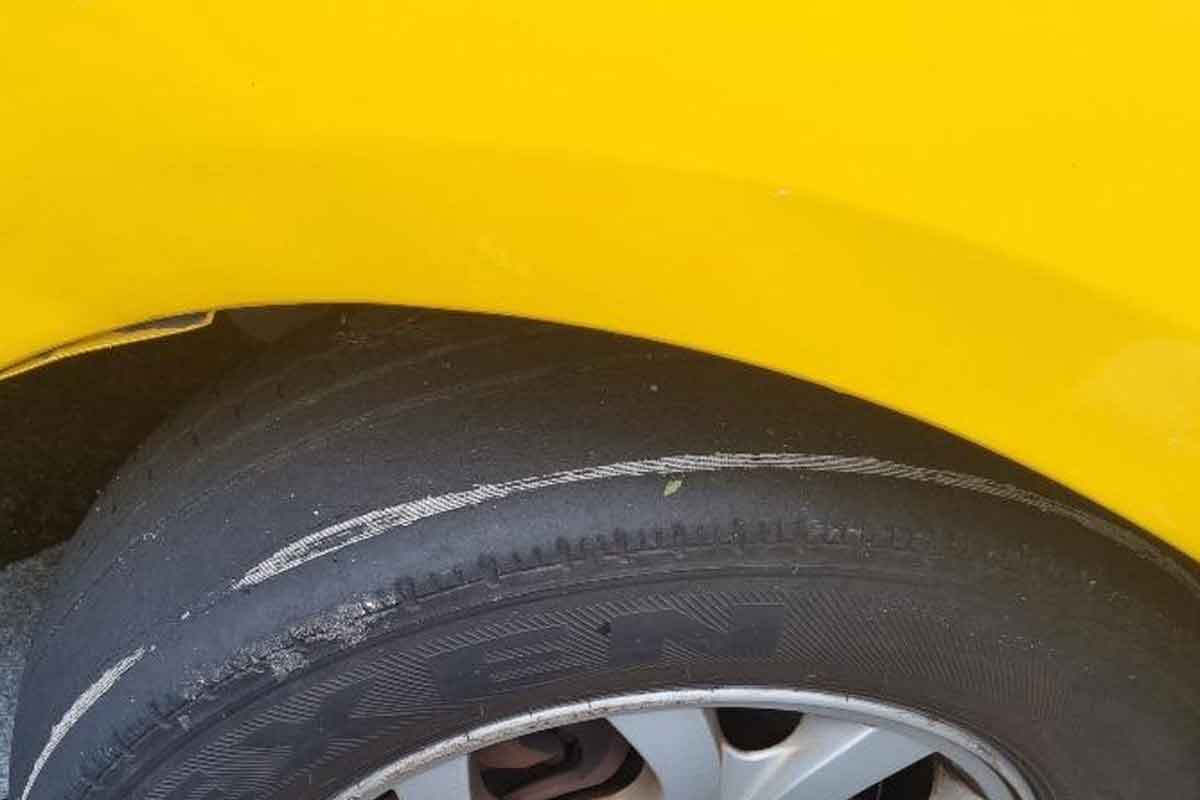 어린이집 타이어