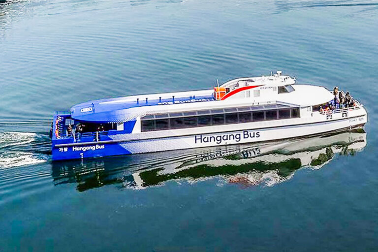 한강버스-중단